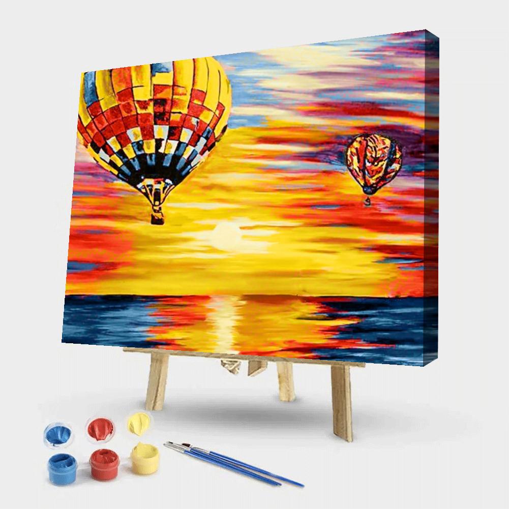 Paint By Numbers Hot Air Balloon 50*40CM