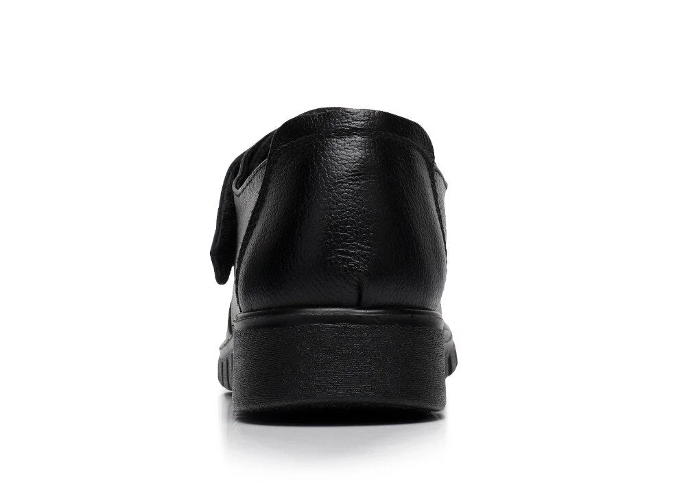 GKTINOO Women Flat Shoes Soft Genuine Leather Mother Shoes Comfort Casual Shoes Female Autumn Women flats