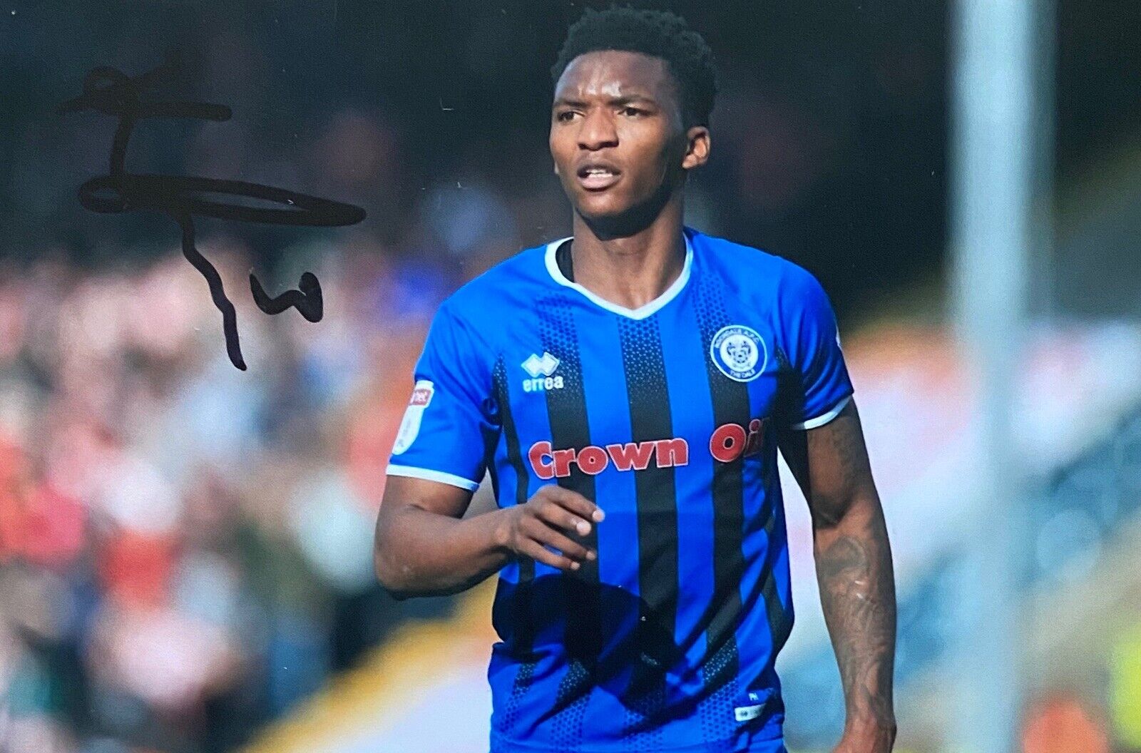 Kgosi Ntlhe Genuine Hand Signed 6X4 Photo Poster painting - Rochdale 3