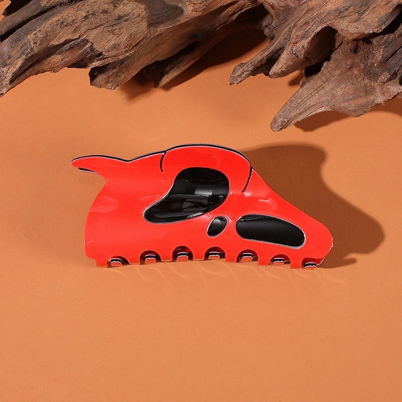 Halloween Lady Women’s Pumpkin Skull PVC Hair Claws