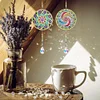 2pcs Crystal Light Catcher Diamond Painting Mandala Suncatcher Hanging Kit