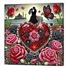 (Pre-Framed)Love-Special Shape Diamond Painting Kit(25x25cm)