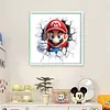 Winter Mario-11CT Stamped Cross Stitch 40*40cm/15.75*15.75in tapestrymarket