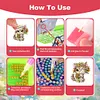 (US Local)Diamond Painting Car Aromatherapy Vent Clip Bling Air Vent Decorations (D)