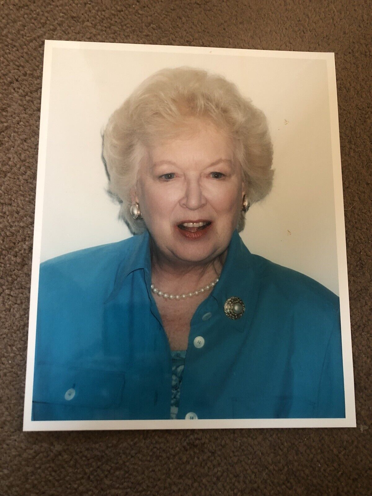 JUNE WHITFIELD (ACTRESS) UNSIGNED PRESS Photo Poster painting 10x8”