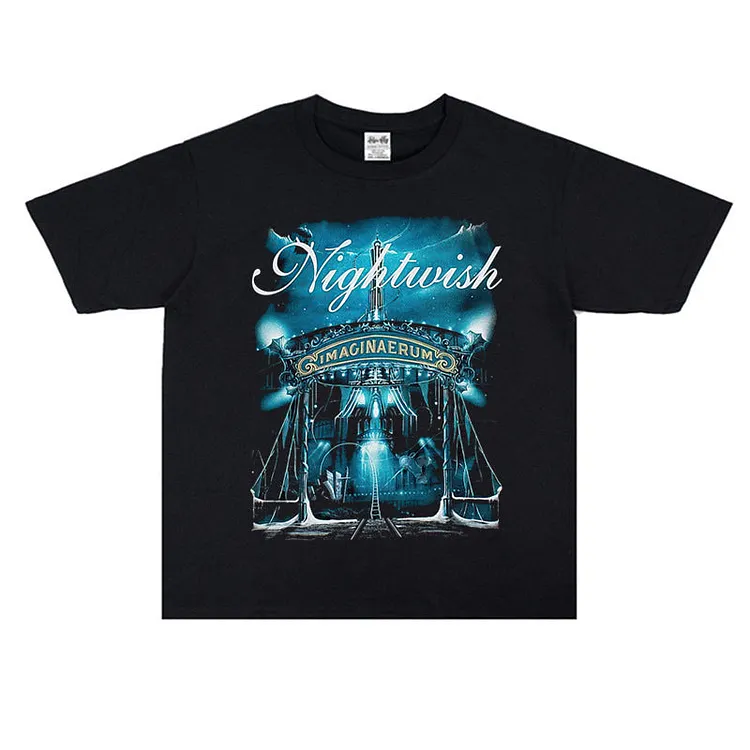 Rock Star T Shirt Band Street T-shirt Cotton
