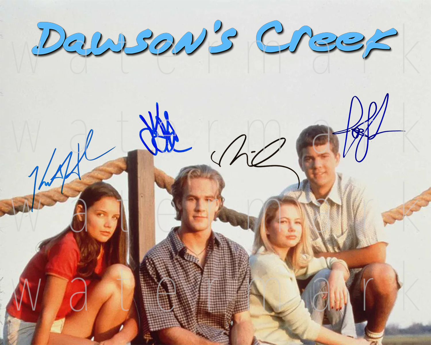 Dawson's Creek signed Photo Poster painting 8X10 poster picture print autograph RP