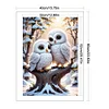 Snow Owl - 11CT Stamped Cross Stitch 40*60cm