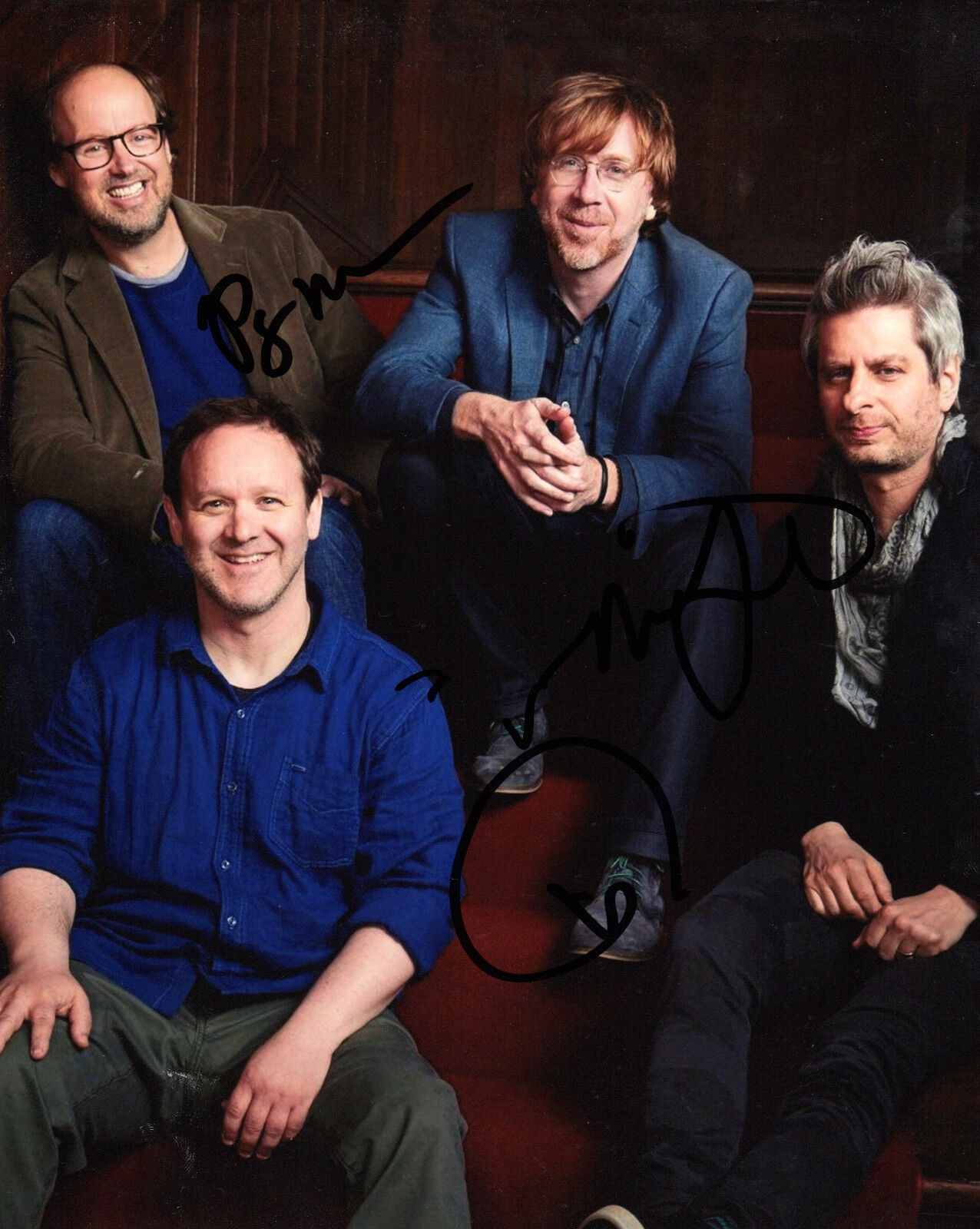 GFA x3 Trey Anastasio Band * PHISH * Signed 8x10 Photo Poster painting PROOF AD2 COA