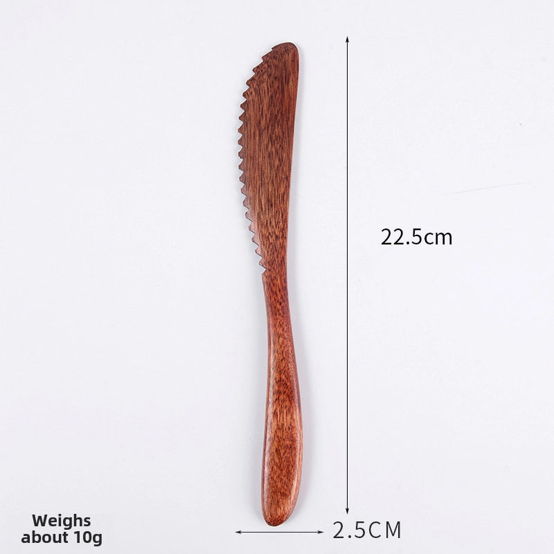 Creative Japanese Tableware Set Phoebe Chopsticks Knife, Fork And Spoon Four-piece Set Wooden Simple Chopsticks And Spoon Set