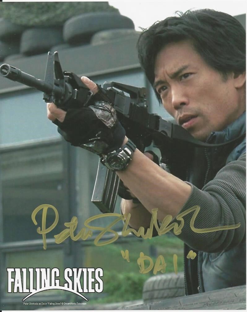 Peter Shinkoda - Falling Skies signed Photo Poster painting