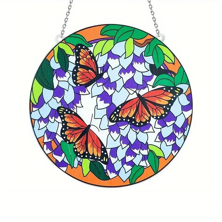 Acrylic Artistic Butterfly Suncatcher Window Hanging pendant  -BSTC1066