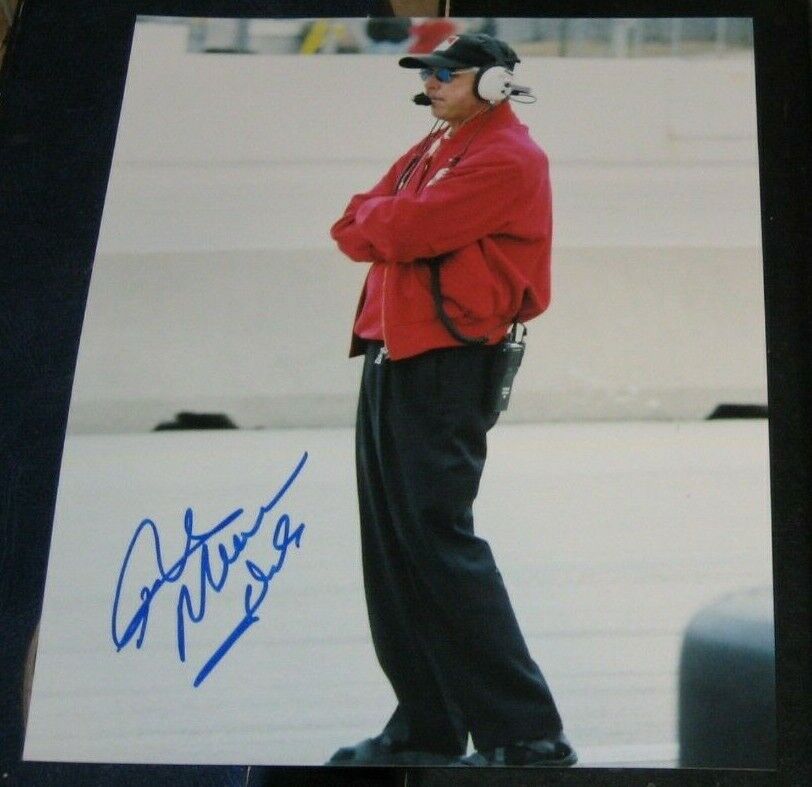 Rick Mears 4x Indianapolis 500 Racing Champion SIGNED AUTOGRAPHED 8x10 Photo Poster painting COA