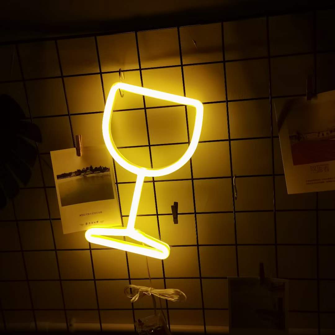 

Wine Glass - Led Neon Light Sign, 501 Original