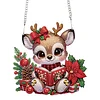 Diamond Painting Acrylic Christmas Deer Hanging Pendant Kit for Decoration