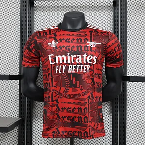 2024/2025 Player Version Arsenal Special Edition Red Football Shirt 1:1 Thai Quality
