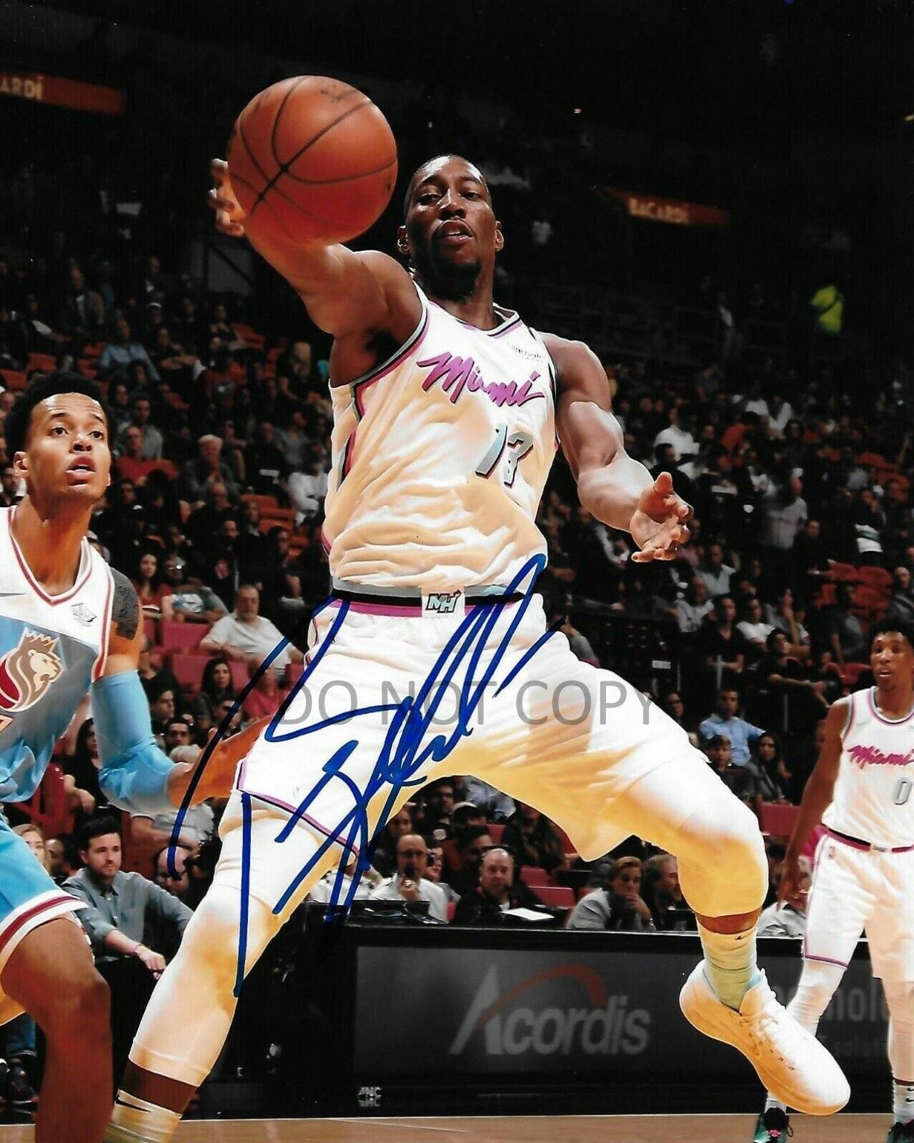 Bam Adebayo Autographed Signed Photo Poster painting 8x10 Miami Heat #13 Center-Forward REPRINT