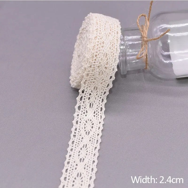 5/10Yards Gold Lace Trim Ribbon Curve Lace Fabric Sewing Centipede Braided Lace Wedding Craft DIY Clothes Accessories Home Decor
