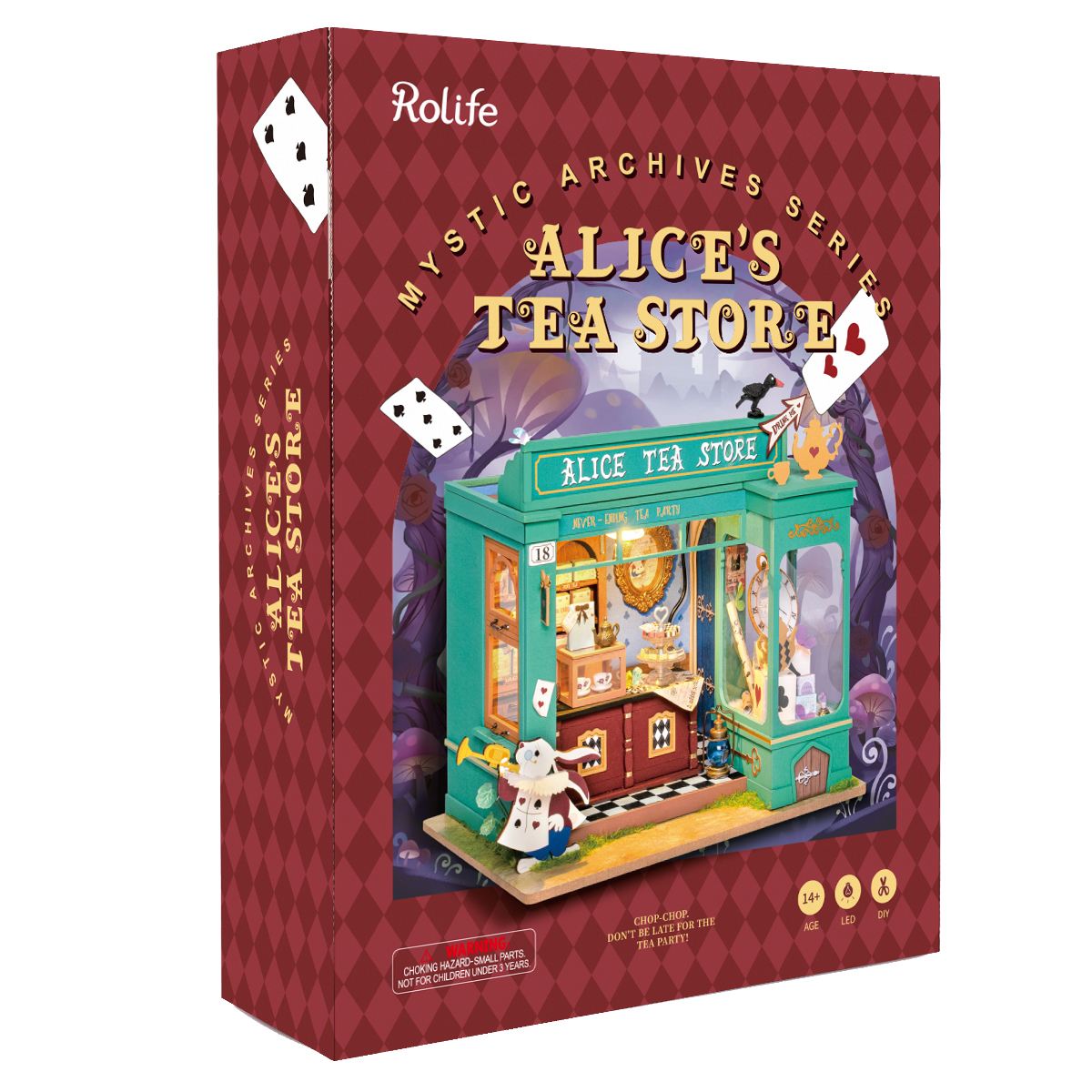 Rolife Maison Miniature Bricolage Série Archives Mystiques Le Magasin de  thé d'Alice - Maison de Poupée - Puzzle eois 3D - Décor22 - Cdiscount Jeux  - Jouets