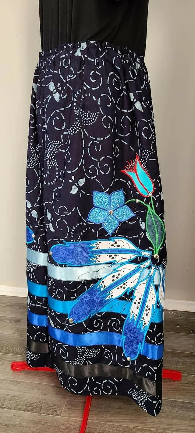 LARGE COTTON  NATIVE  SKIRT bf16