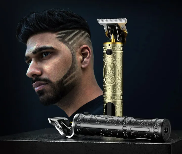 *TRENDING* The Beard God - Engraved Metal Precision Trimmer