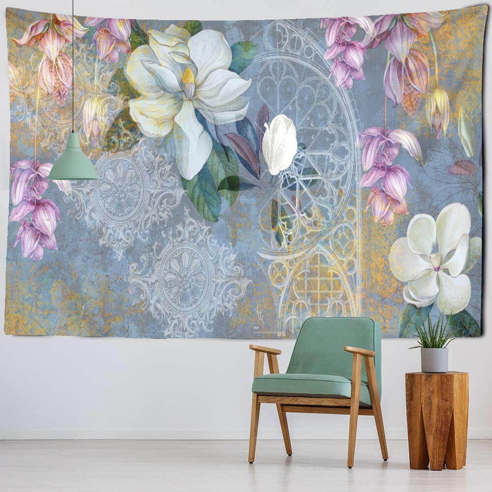 

Wall Tapestry - Wall Plants Flower-150*130cm, 501 Original