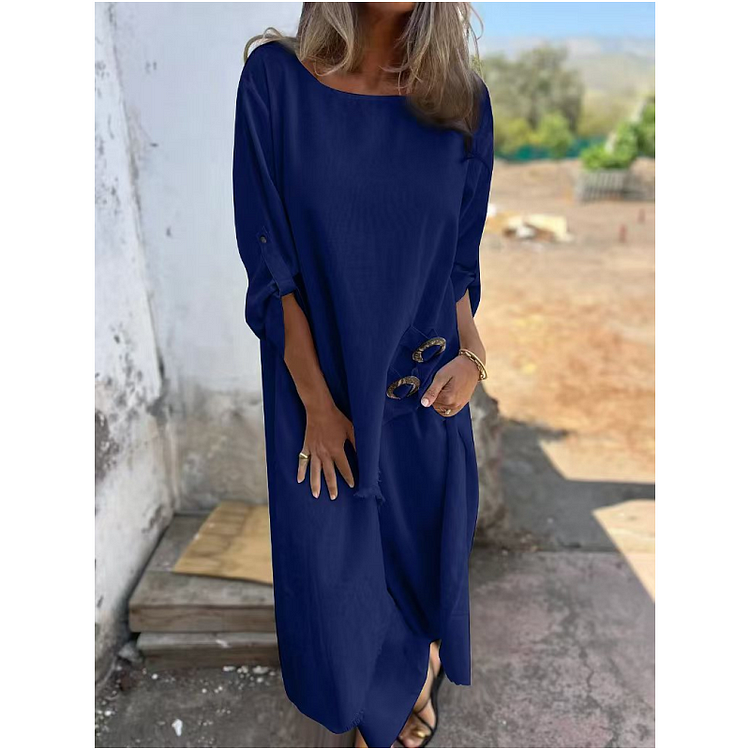 🔥2025 NEW SALES - 50% OFF🔥Women's Irregular Dress and Loose Fit Pants (2-Piece Set)