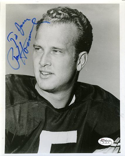 Paul Hornung Signed Jsa Cert Sticker 8x10 Photo Poster painting Authentic Autograph