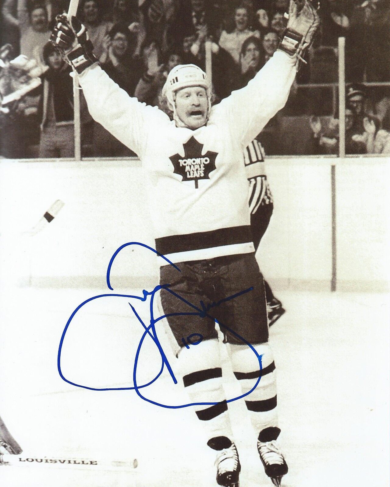 John Anderson Signed 8x10 Photo Poster painting Toronto Maple Leafs Autographed COA