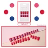 Fashion Printed Wearing Nails 24pcs 