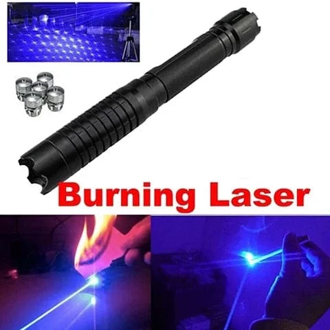 Pornhint High power Blue laser pointers Rechargeable Adjustable Focus focusable 450nm powerful  Lazer sight Burning Match