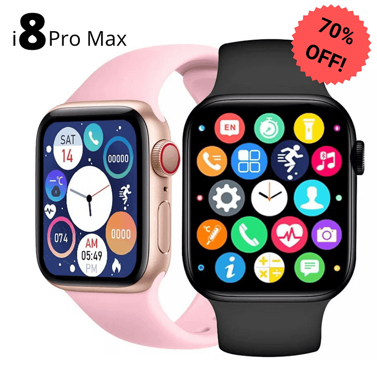 i8 Pro Max Smartwatch | With Extensive Health Monitor