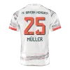M&Uuml;LLER #25 Bayern Munich Away Authentic Soccer Jersey 2025/26