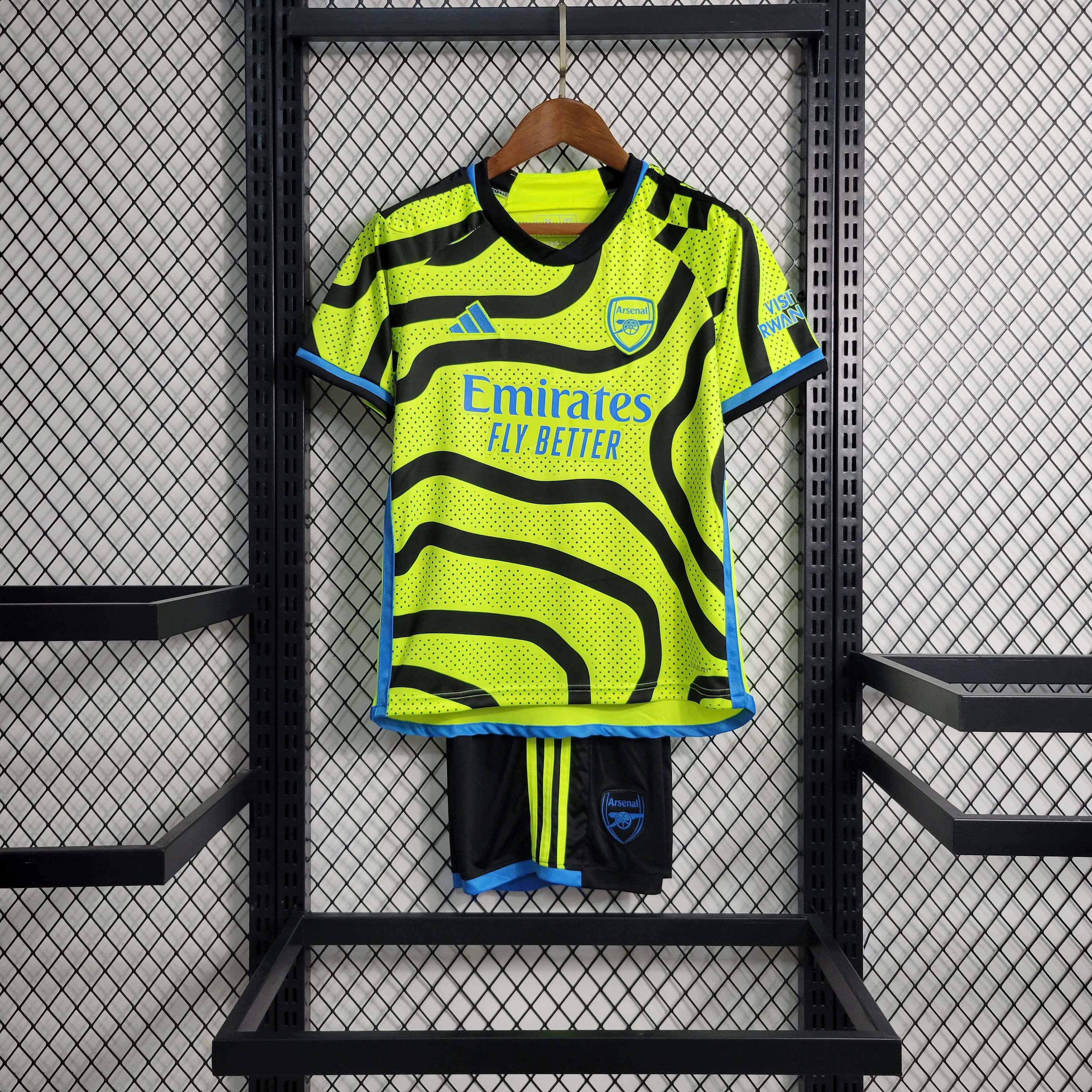 2023-2024 Kids Arsenal Away Football Shirt 1:1 Thai Quality