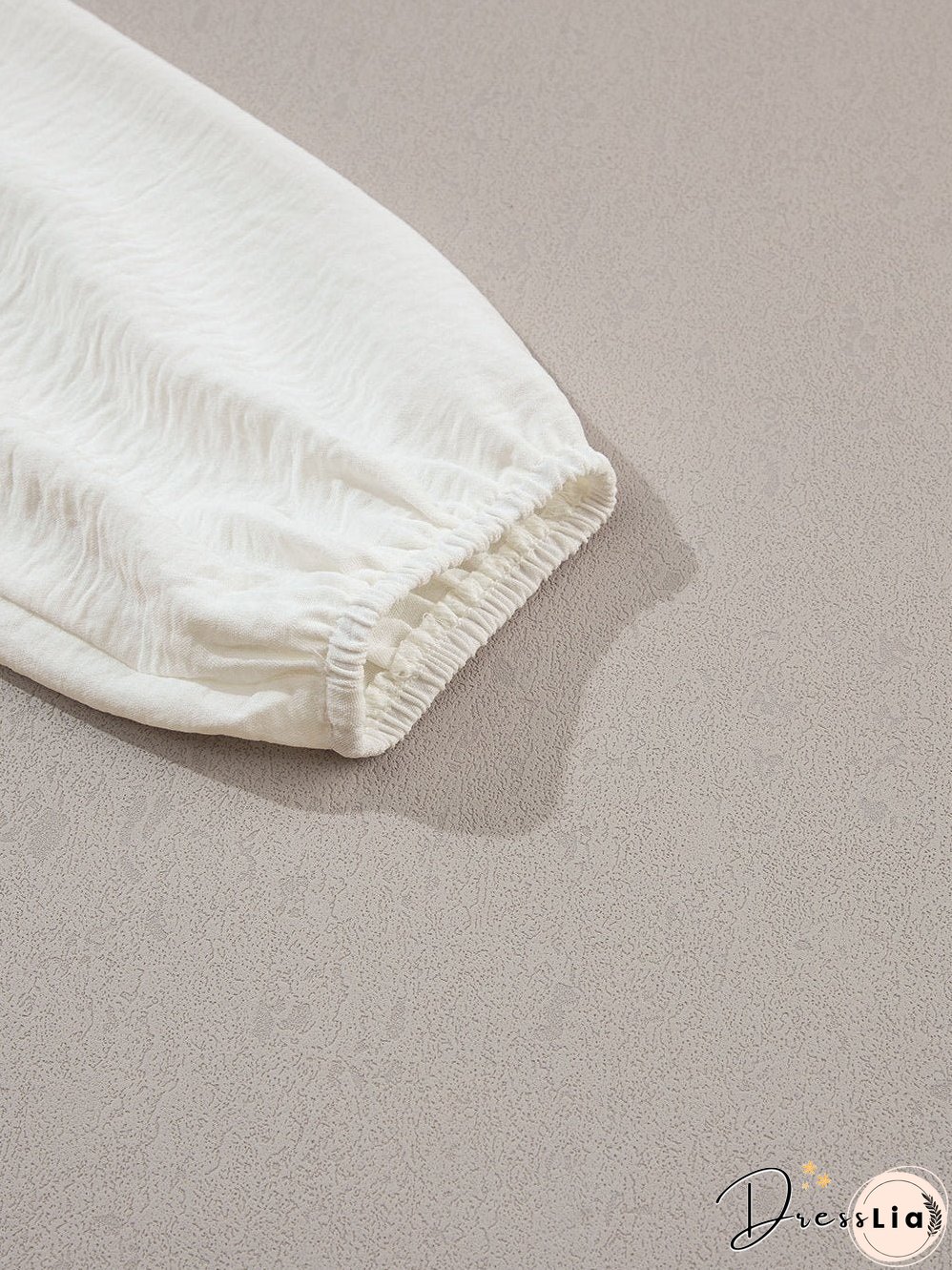 Lovely White Blouse with Ruffles