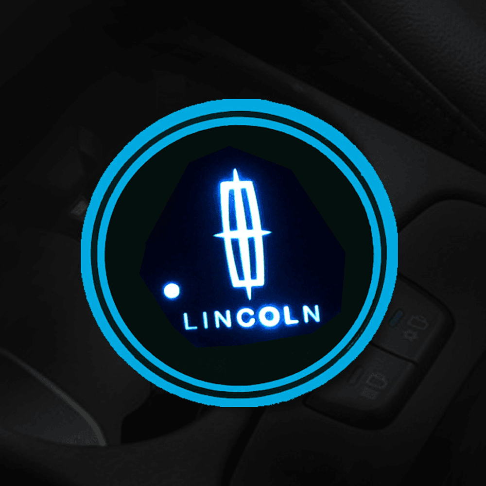 Lincoln-Compatible LED Cup Holder Light