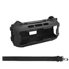 Carrying Silicone Cover Case Fit for Soundcore Boom 2 with Adjustable Shoulder Strap Full-Body Protective Cover Anti-Slip & Scratch-Resistant for Outdoor Camping Travel & Party