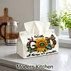 Diamond Painting PU Sunflower Saying Tissue Box Tissue Holder