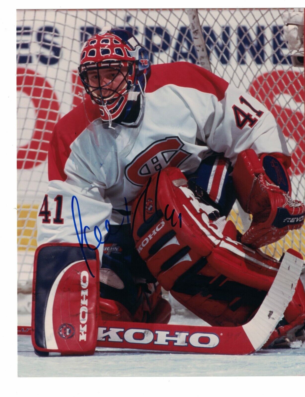 Jaroslav Halek Montreal Canadiens Signed 8 x 10