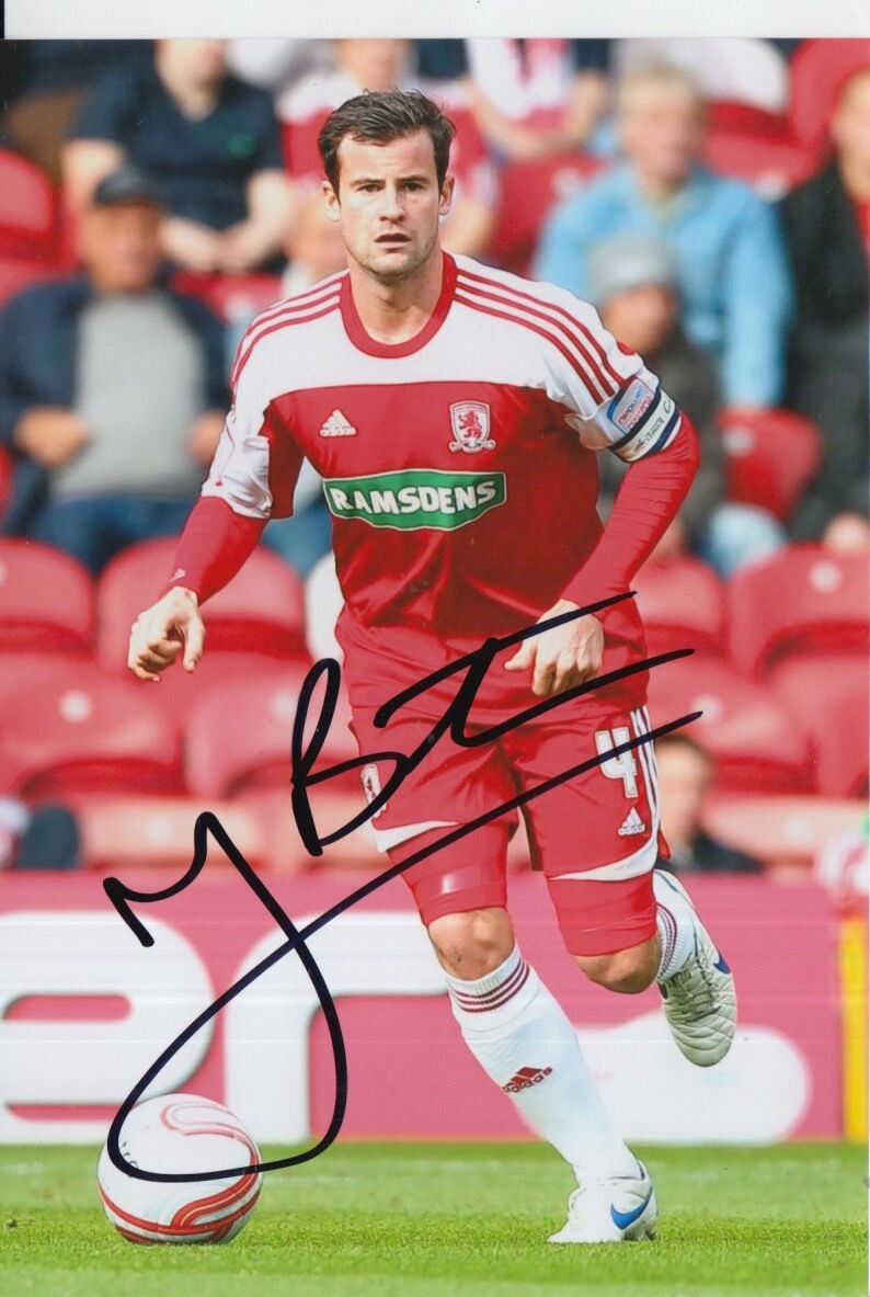 MIDDLESBROUGH HAND SIGNED MATTHEW BATES 6X4 Photo Poster painting 5.