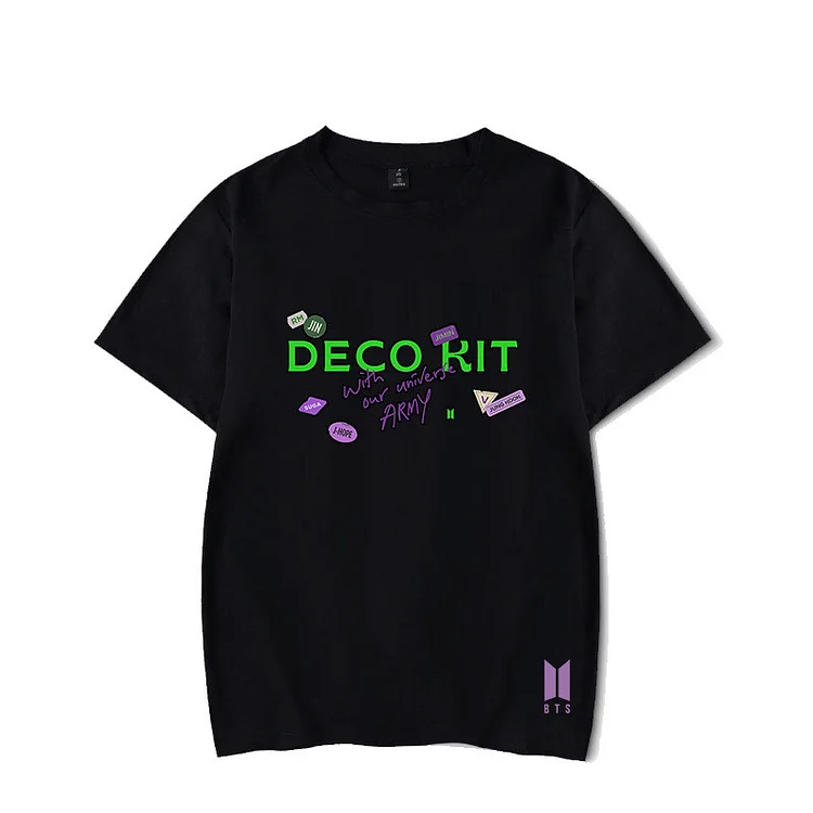 BTS DECO KIT Print T-shirt