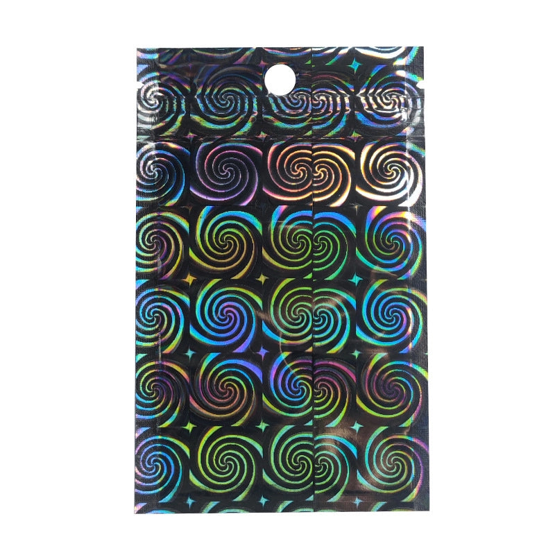 100 Pieces Minimalist Solid Color Plastic Storage Bag