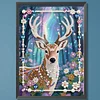 Diamond Painting-DIY Special Shaped Drill Pearl Painting Deer(30x40cm)