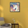(40*40cm)Unicorn - Round Partial AB Drill Diamond Painting