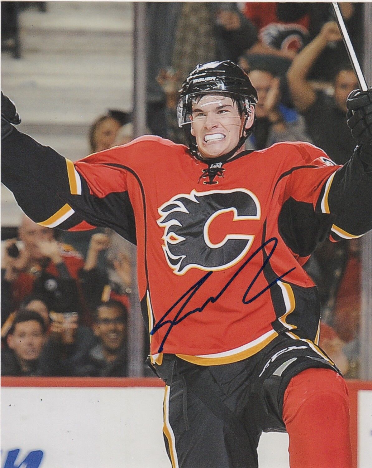 Calgary Flames Sean Monahan Autographed Signed 8x10 Photo Poster painting COA