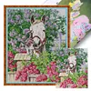 Pony And Cat-14CT Stamped Cross Stitch 36*44cm/14.17*17.32in tapestrymarket
