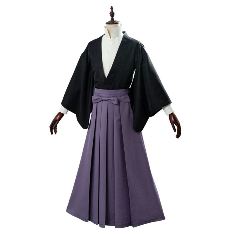 Toilet Bound Hanako Kun Hakama Pants Samurai Kimono Set Tsukasa Yugi Kendo Cosplay Costume