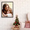 Jesus-Paint by Numbers Acrylic Painting 30*40CM