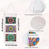 DIY Diamond Painting 3 Pockets Home Organizer Wall Door Hanging Storage Bag Kit