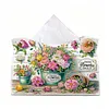 DIY Diamond Painting Creative Design Leather Handmade Tissue Holder Rhinestones Decorative Tissue Box Craft Kits